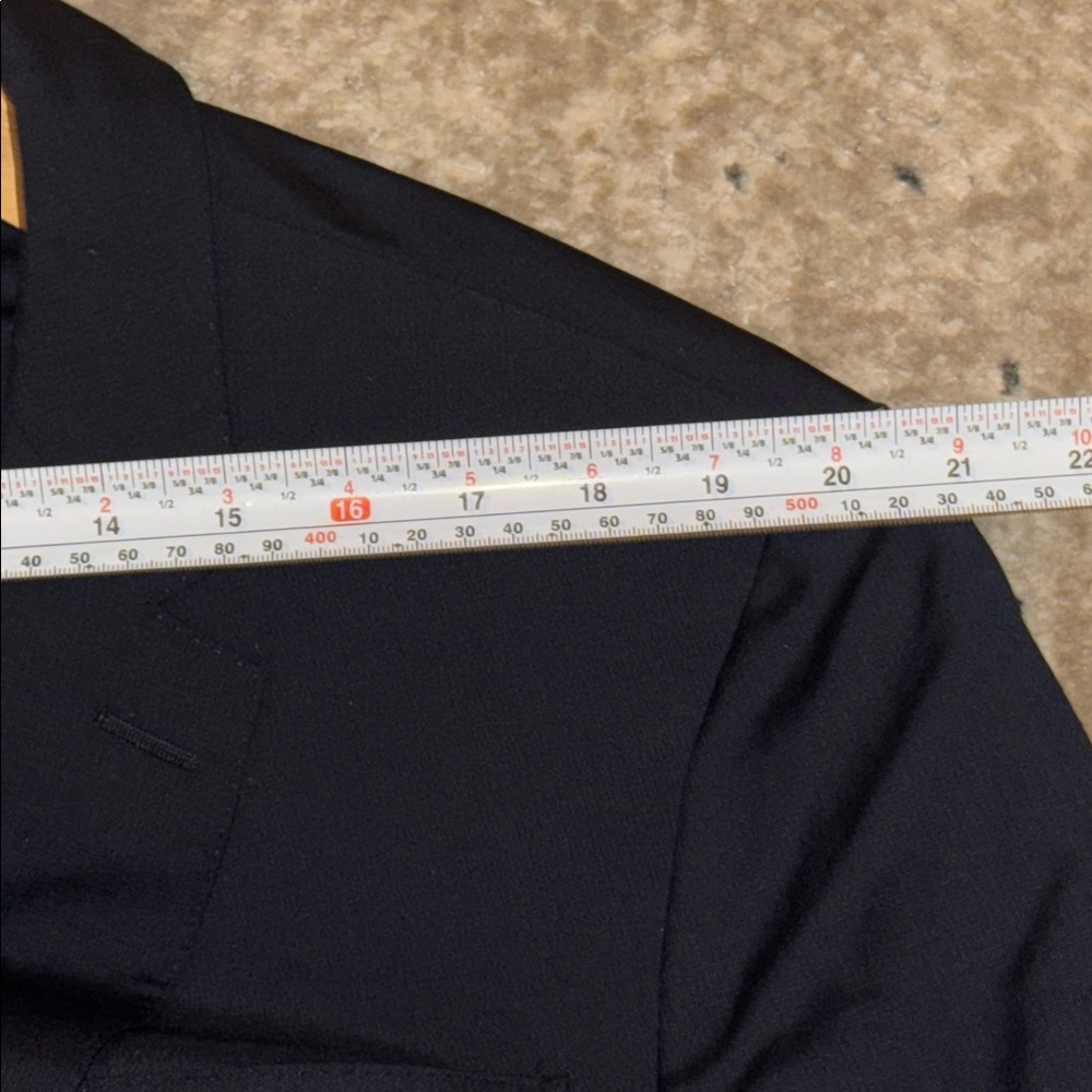 Burberry Navy Men's Blazer - Size 54R: See hyperlinked size chart for US sizing - Picture 8 of 8